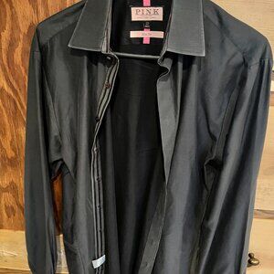 Thomas Pink Slim Fit Luxury Dress Shirt size 15.5 39cm